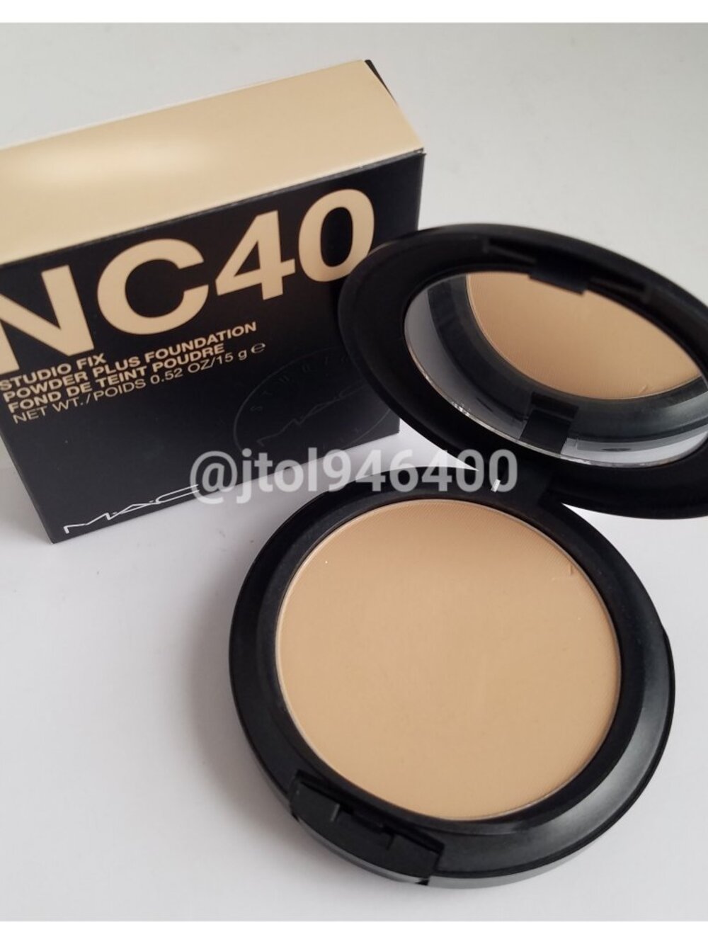 Mac Studio Fix Powder Plus Foundation NC40 ORIGINAL FORMULA